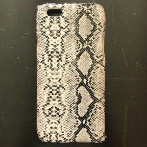 iPhone 6 faux python skin case.